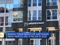 Boeing Bagikan Bonus untuk Karyawannya Meski Dilanda Rugi