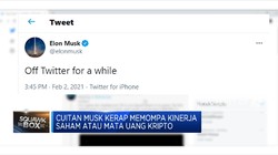 Elon Musk Pensiun Twitteran