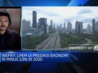 LPEM UI Proyeksi PDB RI Sepanjang 2020 Akan Minus 2,9%
