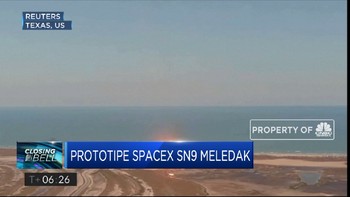 Prototipe Roket SpaceX Meledak Saat Mendarat