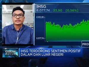 Terdorong Sentimen Regional, IHSG Menguat di Level 6.000-an