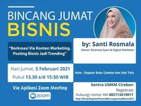 Jualan Laris Bermodal Konten Trending, Yuk Ikuti Webinar Ini!