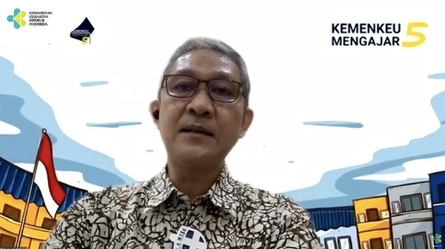 Direktur Jenderal Anggaran Kementerian Keuangan Askolani  (Tangkapan Layar Kementerian Kesehatan R)