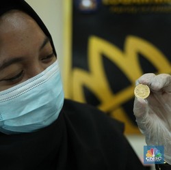 Harga Emas Antam Nge-Gas. Dua Hari Naik Terus Jadi Segini
