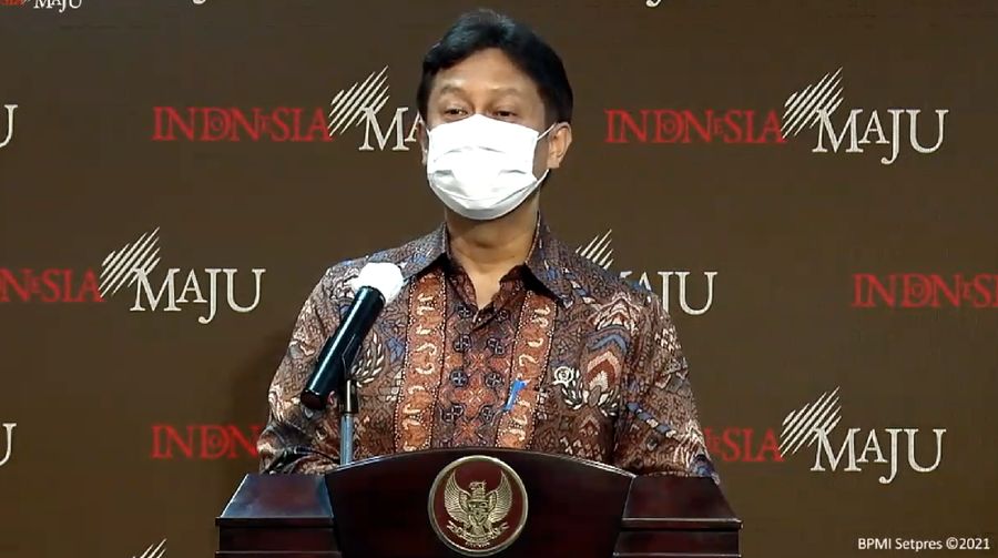 Menteri Kesehatan Budi Gunadi Sadikin (Tangkapan Layar Youtube Sekretariat Presiden)