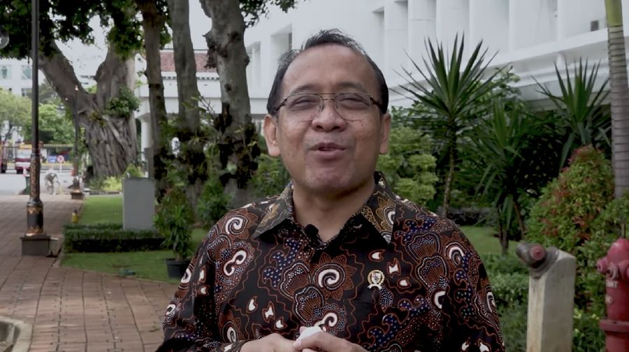 Menteri Sekretariat Negara (Mensesneg) Pratikno (Tangkapan Layar Youtube Sekretariat Presiden)