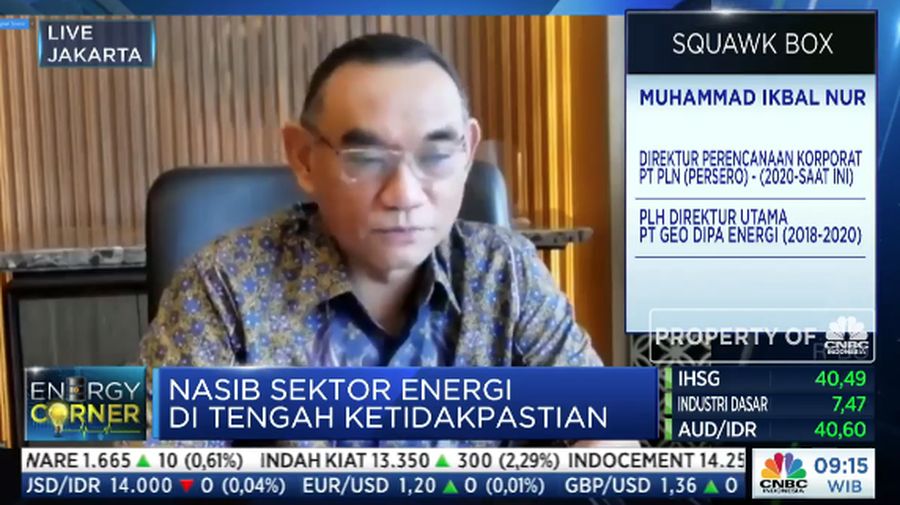 Wakil Direktur Utama PT PLN (Persero) Darmawan Prasodjo