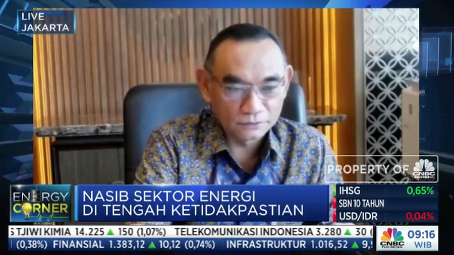 Wakil Direktur Utama PT PLN (Persero) Darmawan Prasodjo
