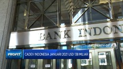 Cadangan Devisa RI Januari 2021 Tembus USD 138 Miliar