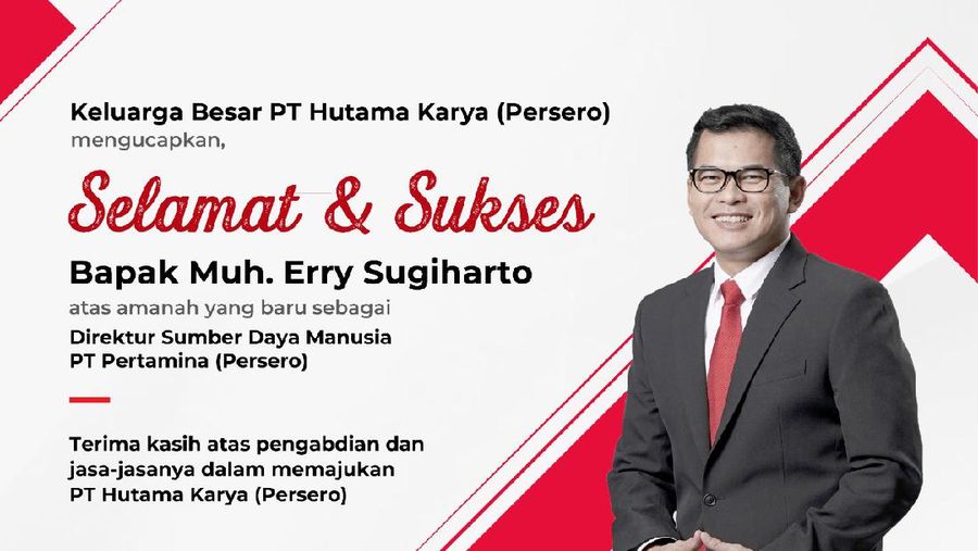 Direktur SDM Pertamina, Muh. Erry Sugiharto (ist)