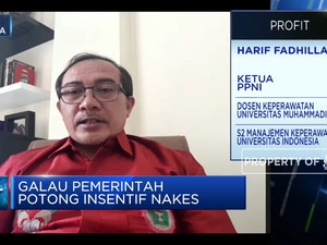 Insentif Nakes Tak Jadi Dipotong,Perawat Apresiasi Pemerintah