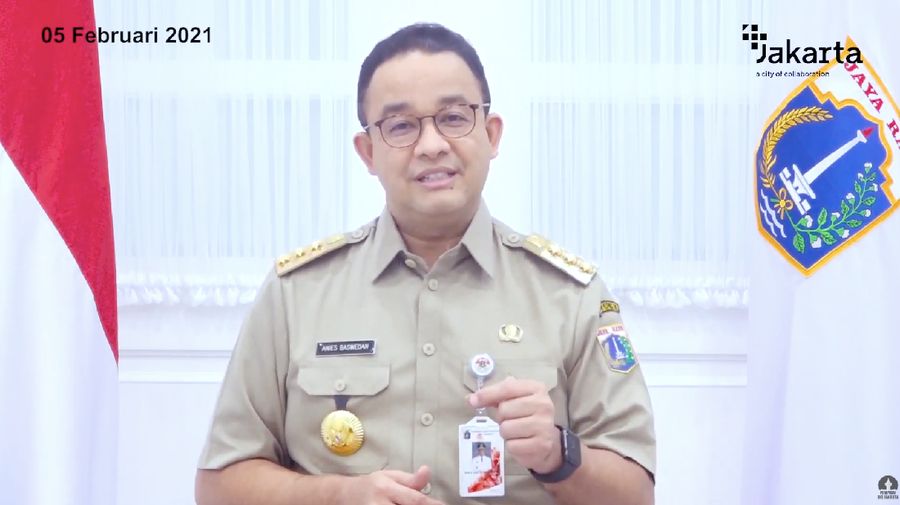 Penjelasan Gubernur DKI Anies Baswedan Terkait PSBB di DKI Jakarta. (Tangkapan Layar Youtube PEMPROV DKI JAKARTA)