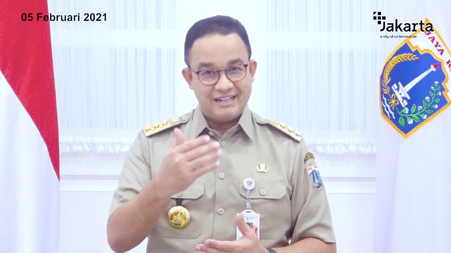 Penjelasan Gubernur DKI Anies Baswedan Terkait PSBB di DKI Jakarta. (Tangkapan Layar Youtube PEMPROV DKI JAKARTA)