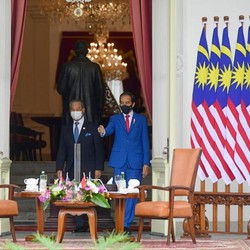 Hasil Pertemuan Jokowi dengan Muhyiddin, RI-Malaysia Akrab!