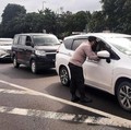 Nikmatnya Rombongan Moge, Lolos Ganjil-Genap Dikawal Polisi