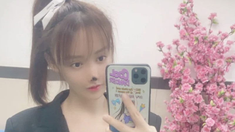 Gao Liu, seorang aktris China/Dok Weibo