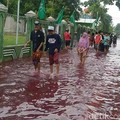 Penampakan Kota Pekalongan Saat Dikepung Banjir 'Darah'