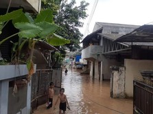 Perhatian! Daftar Titik Lokasi Banjir di DKI Jakarta Pagi Ini
