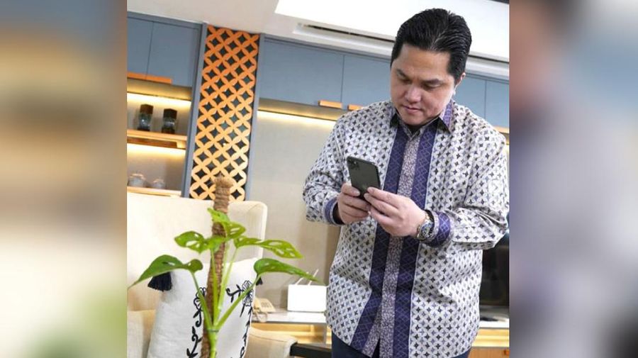 Menteri BUMN Erick Thohir (Instagram)
