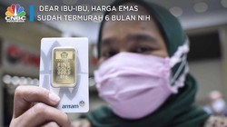 Dear Ibu-ibu, Harga Emas Antam Sudah Termurah 6 Bulan nih