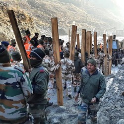 Kronologi 'Tsunami Himalaya' Hantam Utara India, Simak!