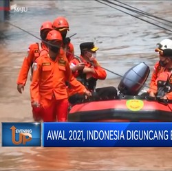 Awal 2021, Indonesia Digoncang Bencana