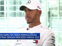 Lewis Hamilton Teken Kontrak Dengan Mercedes Hingga 2022