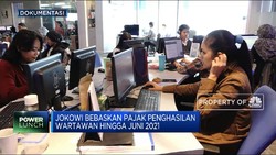 Jokowi Bebaskan Pajak Penghasilan Wartawan Hingga Juni 2021