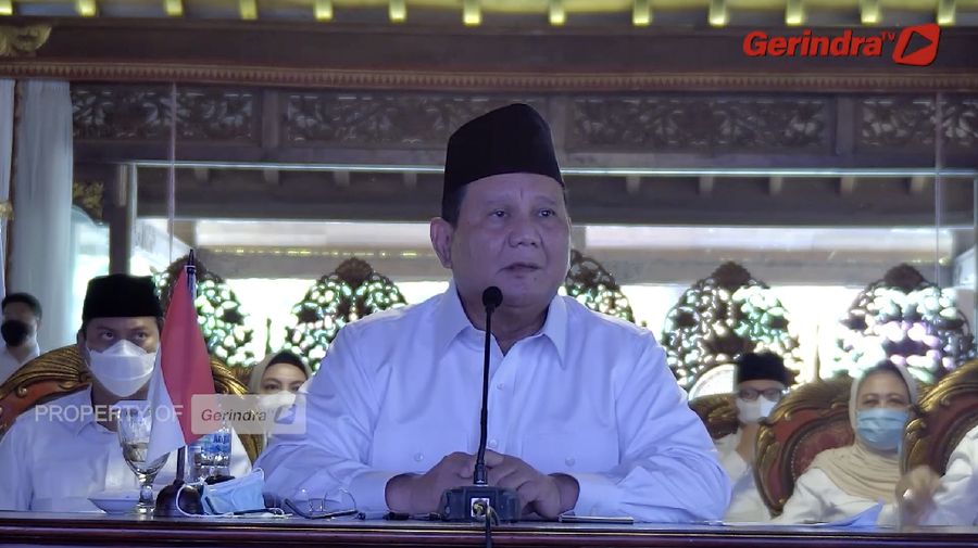 Prabowo Subianto (Youtube GrindraTV)