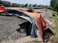 Tol Cipali Retak 40 M & Ambles, Tim Geologi Ungkap Pemicunya