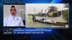 BMKG: Puncak Musim Hujan di Jan-Feb & Merata Seluruh Wilayah