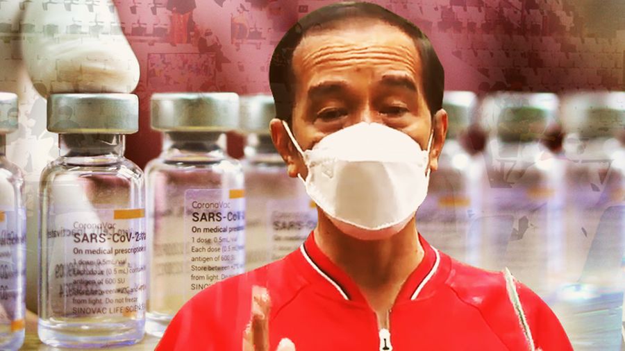 cover topik/Jokowi Vaksinasi_dalam
