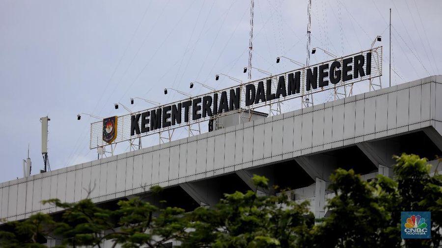 Kementerian Dalam Negeri, Kemendagri (CNBC Indonesia/Tri Susilo)