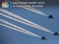 Saat Biden Pamer 'Otot' di Laut China Selatan