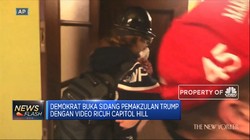 Sidang Pemakzulan Trump, Demokrat Buka Video Ricuh Capitol