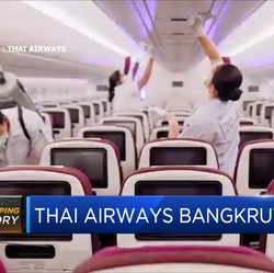 Thai Airways Dinyatakan Bangkrut