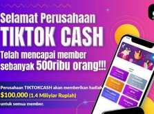 Tiktok Cash Diblokir, Skemanya Mirip Investasi Ilegal Vtube