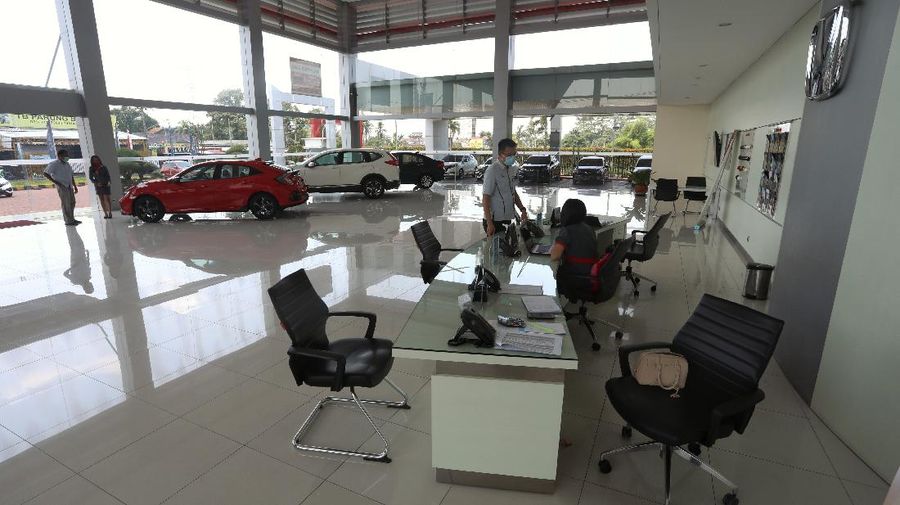Dealer Penjualan Mobil (CNBC Indonesia/Andrean Kristianto)