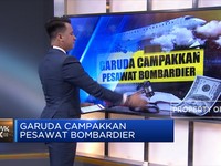 Garuda Campakkan Pesawat Bombardier