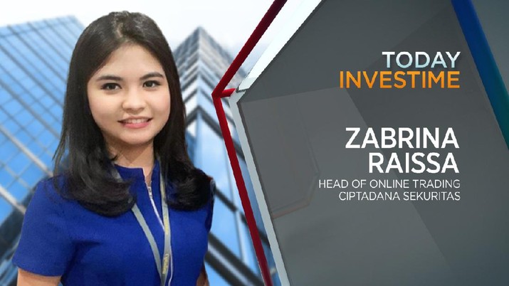 Head of Online Trading Ciptadana Sekuritas, Zabrina Raissa Head of Online Trading Ciptadana Sekuritas, Zabrina Raissa