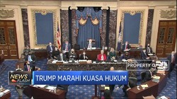 Tak Puas dengan Sidang Pemakzulan, Trump Marahi Kuasa Hukum