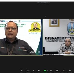 Kegiatan Bulan K3, Pelindo III Gelar Webinar Kesehatan Kerja