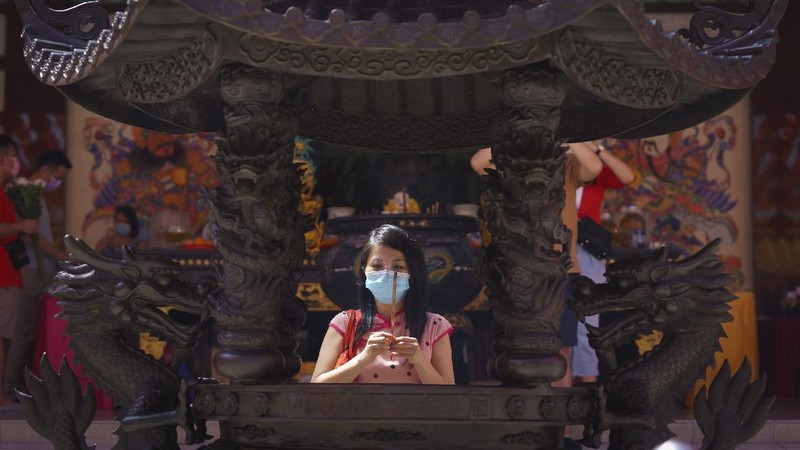 Vihara Dharma Jaya Toasebio (CNBC/Andrean Kristianto)
