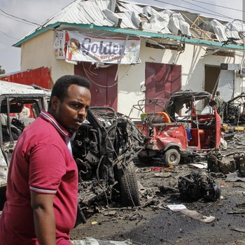 Bom Meledak Dekat Istana Presiden Somalia, Warga Luka-luka