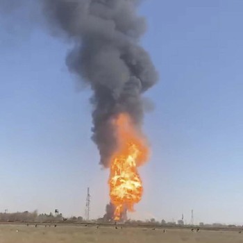 500 Mobil Terbakar di Perbatasan Afganistan-Iran, Kenapa Nih?