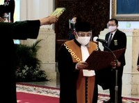 Sah, Jokowi Lantik Andi Samsan Nganro Jadi Wakil Ketua MA