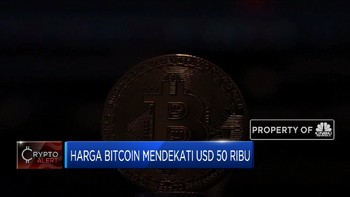 Mendekati US$ 50 Ribu, Harga Bitcoin Capai Rekor Baru
