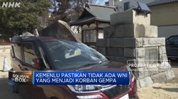 Jepang Diguncang Gempa M 7,3 Sedikitnya 100 Orang Terluka