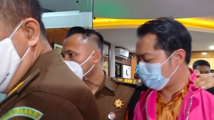Kejagung tahan tersangka baru kasus korupsi Asabri (Wilda-detikcom)