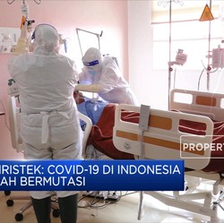 Menristek: Covid-19 di Indonesia Sudah Bermutasi